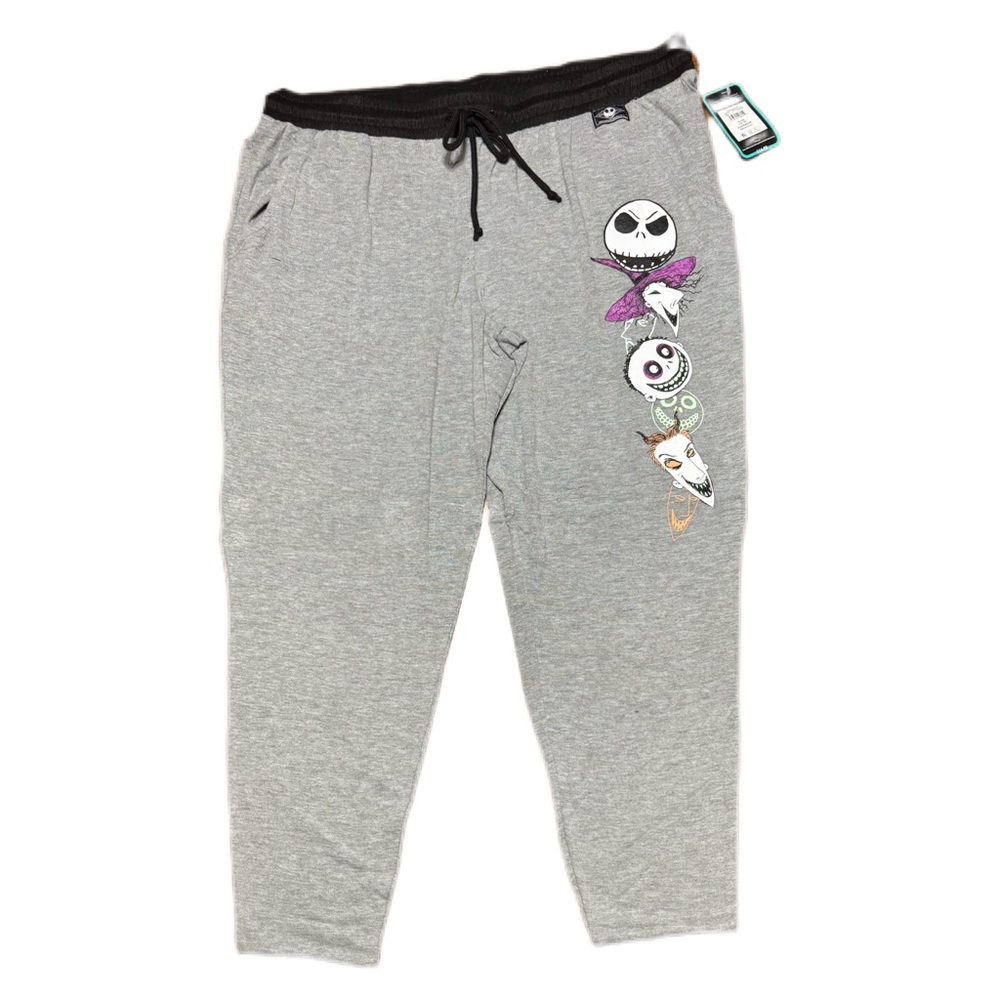 NWT Disney’s Nightmare Before Christmas Jogger Drawstring Pajama Pants